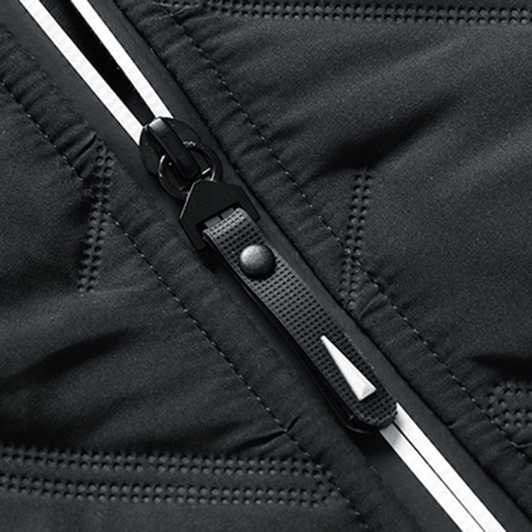 Steppjacke – Herren-Winterjacke mit Reißverschluss und Polsterung-Chaps Herrenmode