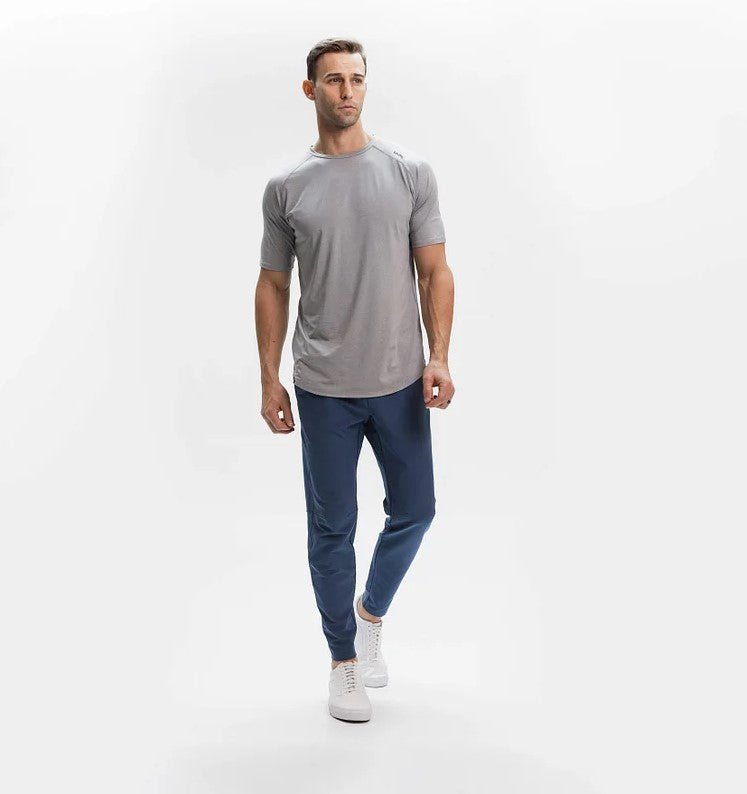 Stretch Broek - Heren Casual Elastische Taille Skinny Broek-Chaps Herrenmode