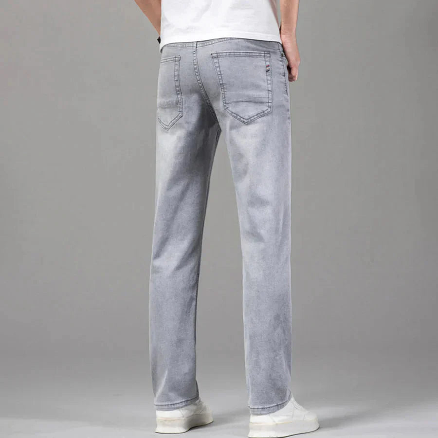Stretchjeans | Bequem | Normale Passform | Gerade geschnittene Jeans | Herrenjeans-Chaps Herrenmode