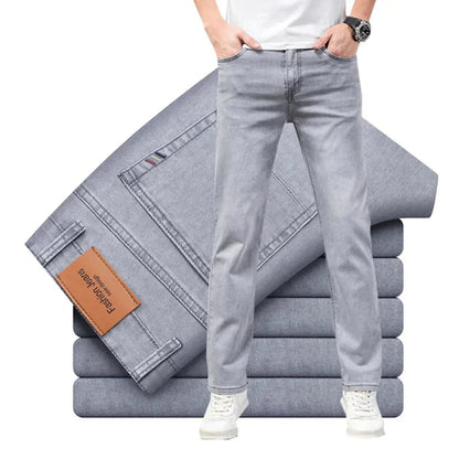 Stretchjeans | Bequem | Normale Passform | Gerade geschnittene Jeans | Herrenjeans-Chaps Herrenmode