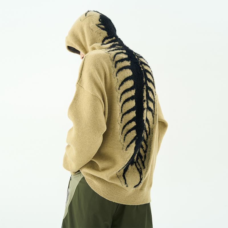 Große Herren Hoodie Oversized mit Bedruckung - BerlinGlamour