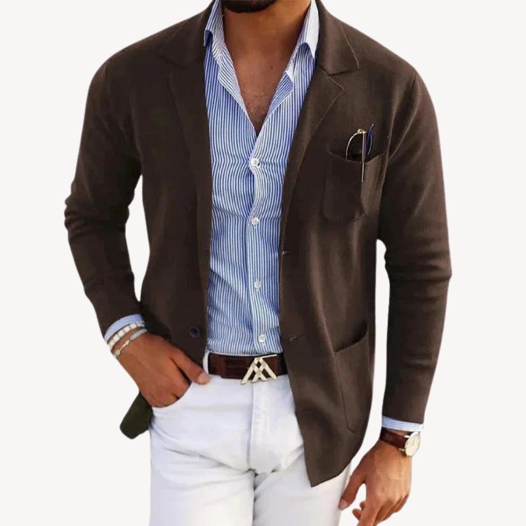 Strickblazer Herren | Loravelle 3