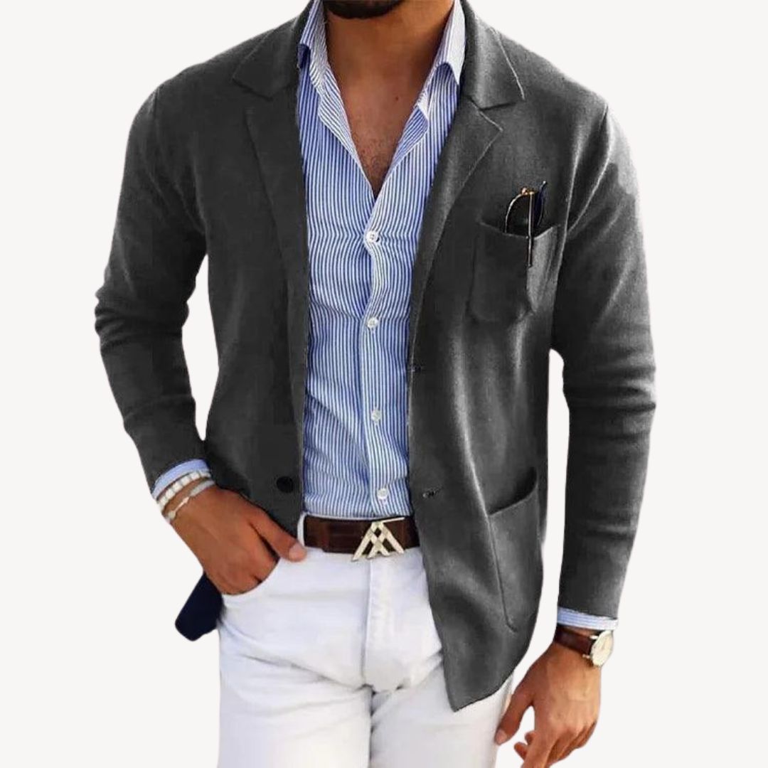 Strickblazer Herren | Loravelle 4