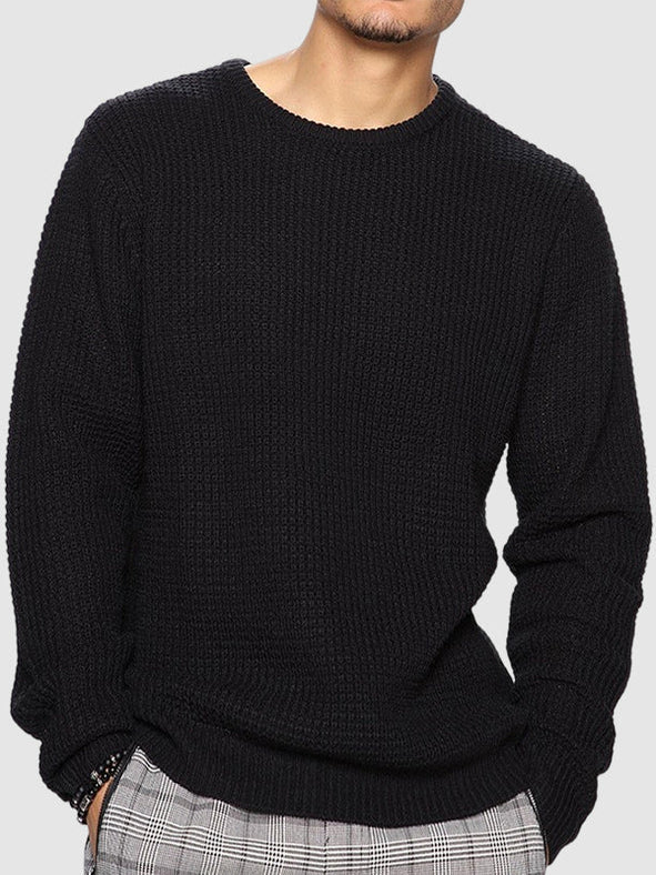 Männer Pullover Locker Passform Bequem - BerlinGlamour