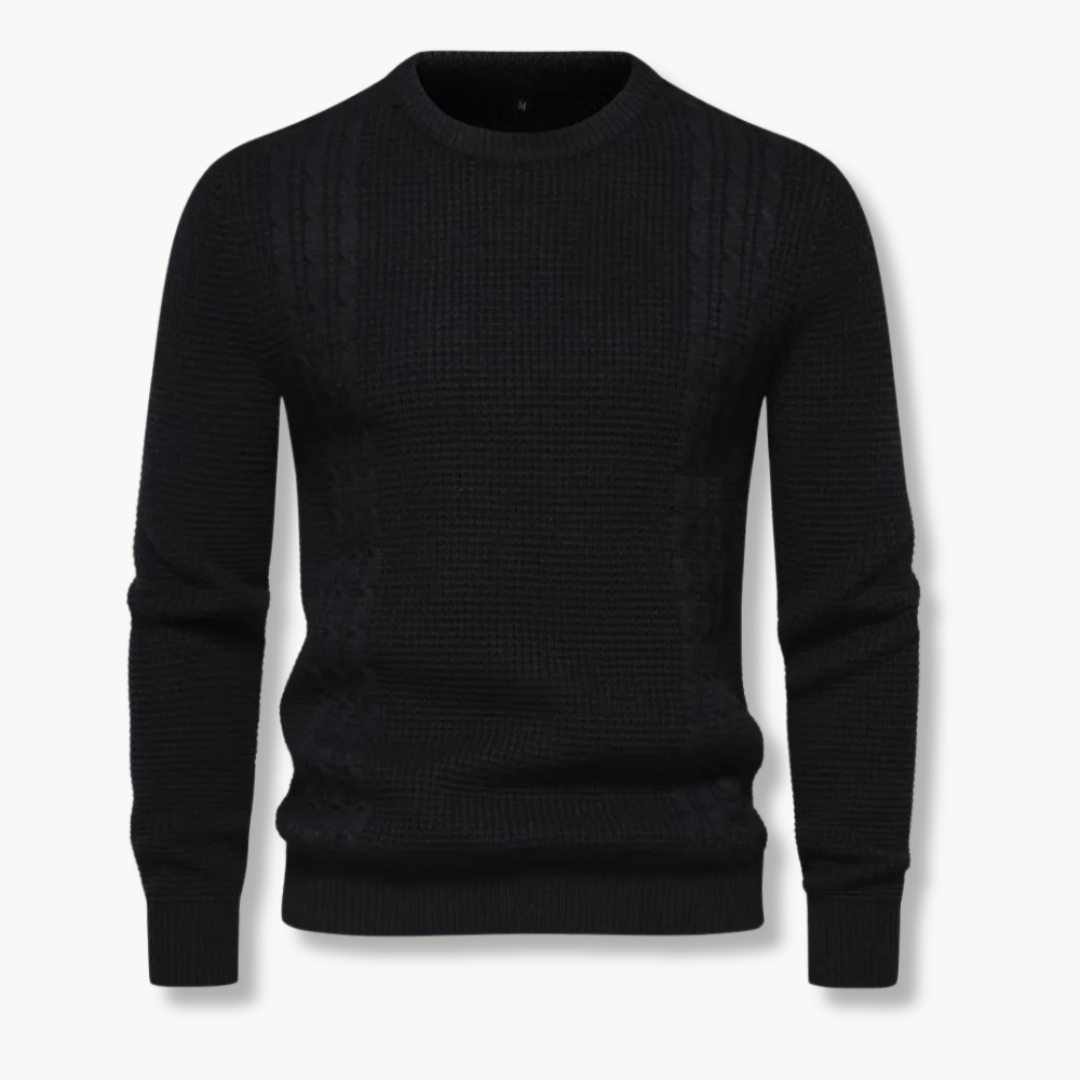 Strickpullover – Patchwork-Einsätze und einfache Wärme im Lagenlook 1