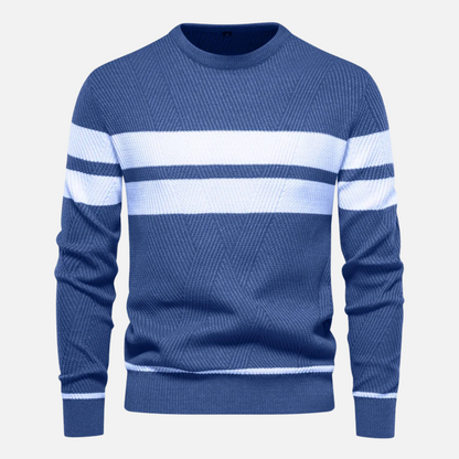 Strickpullover – Strukturierte Polyestermischung und warmer Luftstrom 0