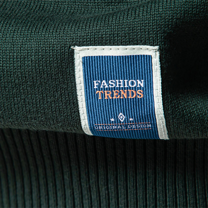 Strickpullover – Viertelreißverschluss am Hals und glatte Lagenpassform 4