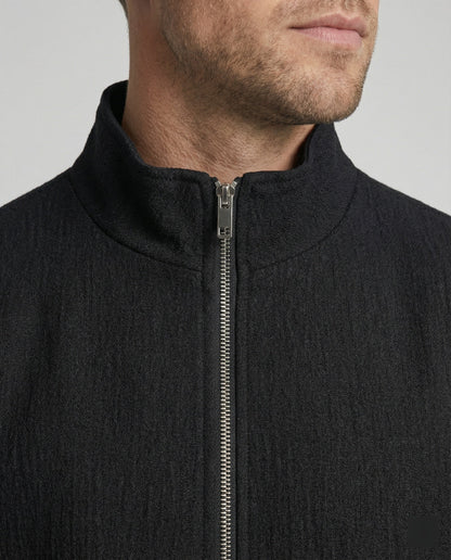 Wolljacke Boxy mit Schulterpolstern Damen Winter