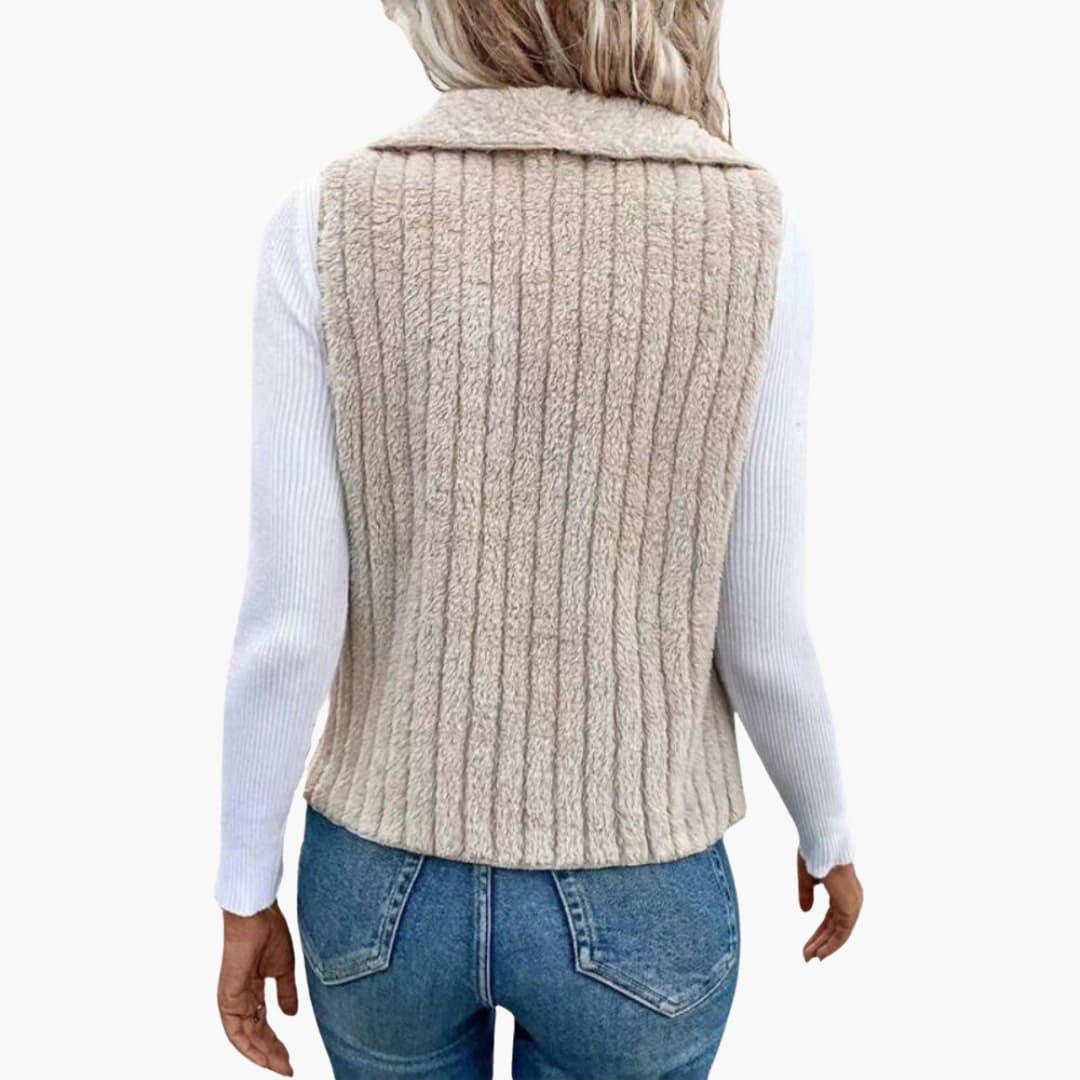Strukturierte Weste für Damen 1