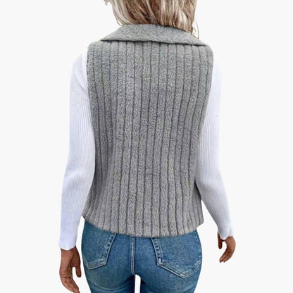 Strukturierte Weste für Damen 3