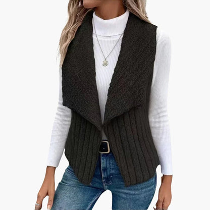 Strukturierte Weste für Damen 4