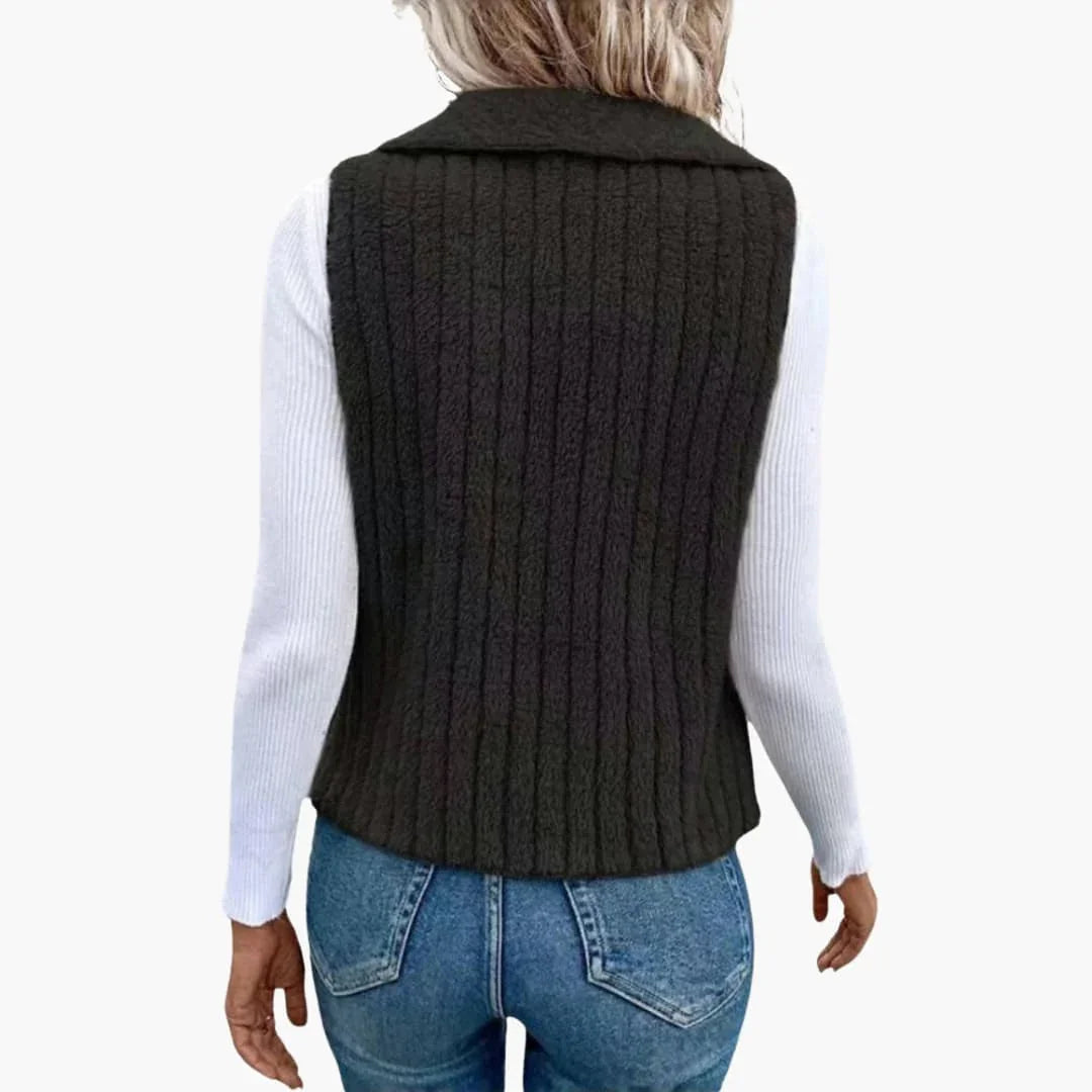 Strukturierte Weste für Damen 5