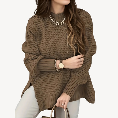 Strukturierter Strickpullover für Damen | Loravelle 0