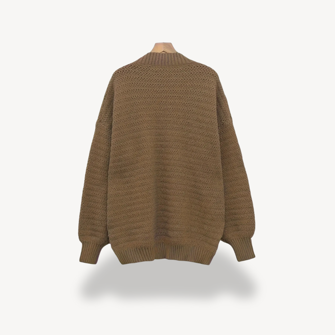 Strukturierter Strickpullover für Damen | Loravelle 1