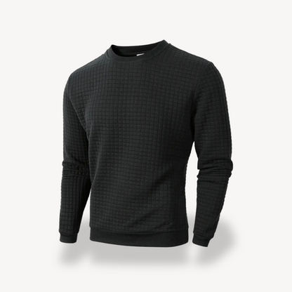 Strukturiertes Strick-Sweatshirt für Herren | Loravelle 7