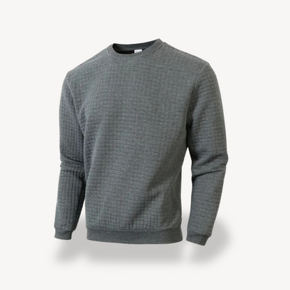 Strukturiertes Strick-Sweatshirt für Herren | Loravelle 9