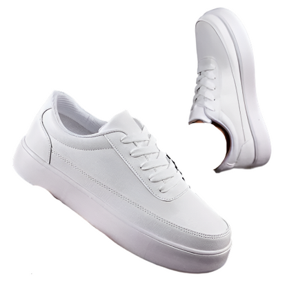 Stylische weiße Sneaker für Herren mit komfortablem Design 4
