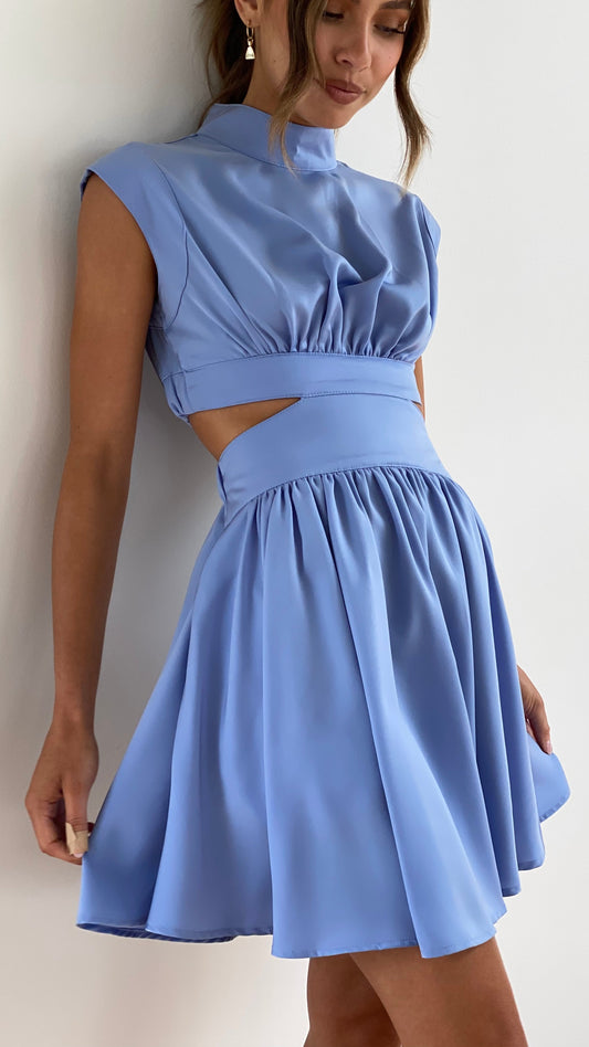 Glamouröses Minikleid von Sylvie mit taillierter Silhouette
