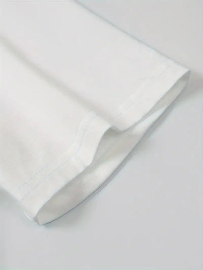 T-Shirt - Casual - Kurze Ärmel - T-Shirt mit Rundhalsausschnitt - Herrenhemden-Chaps Herrenmode