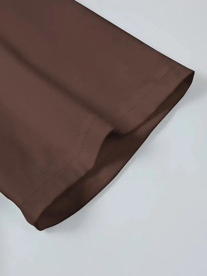 T-Shirt - Casual - Kurze Ärmel - T-Shirt mit Rundhalsausschnitt - Herrenhemden-Chaps Herrenmode
