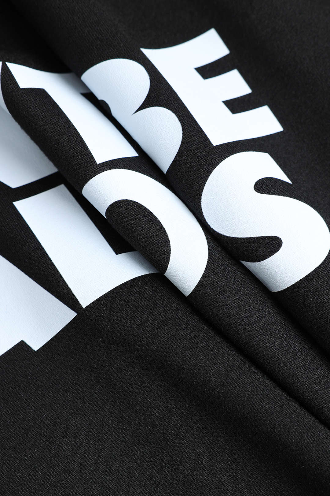Schwarzes Cropped T-Shirt mit Aufdruck Don't Be Jealous