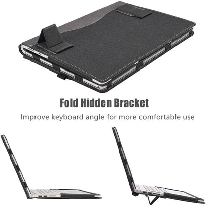 Laptop Schutzhülle Samsung Galaxy Book 3 360 Leder Schwarz
