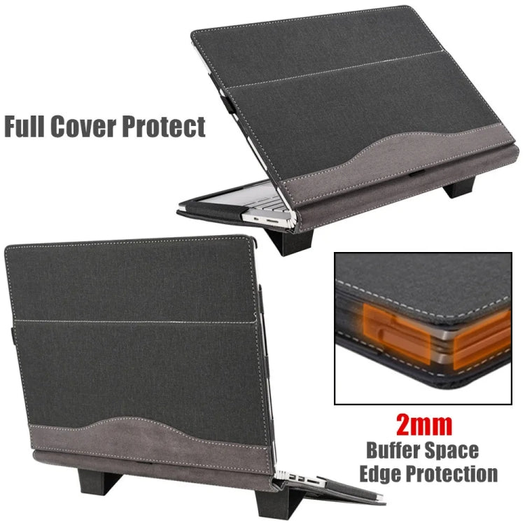 Laptop Schutzhülle Samsung Galaxy Book 3 360 Leder Schwarz