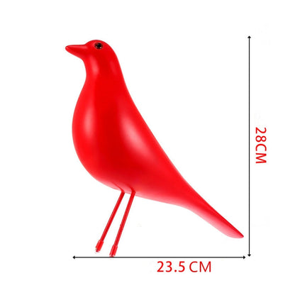 Schwarze Vogel Figurine Dekoration für Büro und Heim