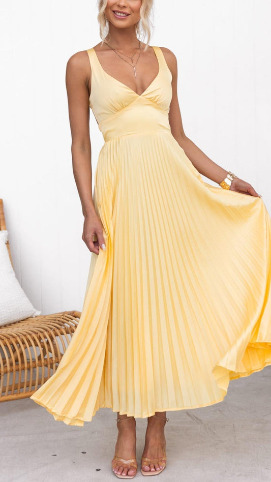 Elegantes Maxikleid Damen Sommerkleid Leicht & Bequem - BerlinGlamour