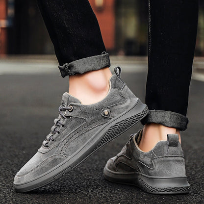 Herren Sneaker Sport Wildleder Schuhe