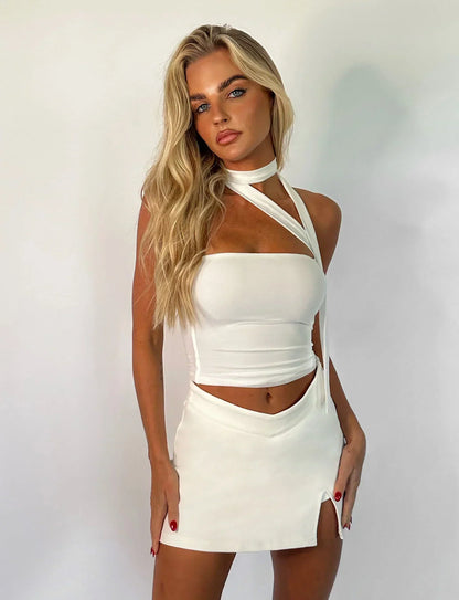 Ärmelloses Damen Top Sommer Leicht Modern