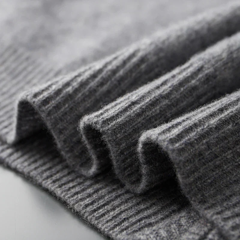 Herren Cashmere Jacke Warm Elegant Winter