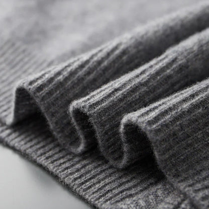 Herren Cashmere Jacke Warm Elegant Winter