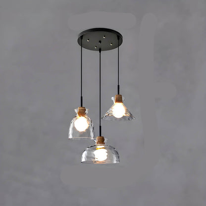 Elegante Glas Deckenleuchte Modern Luxusdesign
