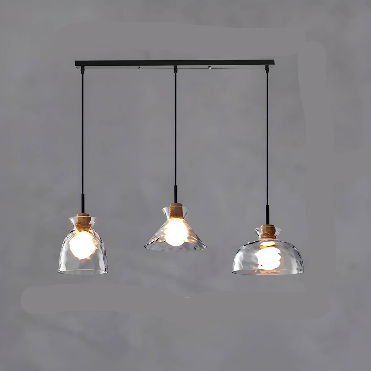 Elegante Glas Deckenleuchte Modern Luxusdesign