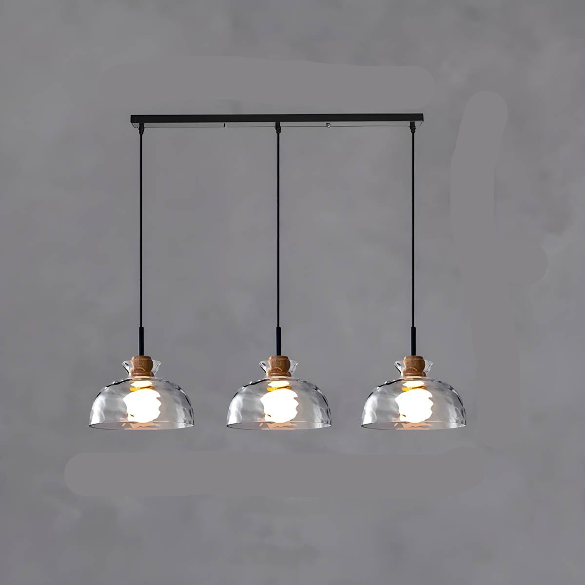 Elegante Glas Deckenleuchte Modern Luxusdesign