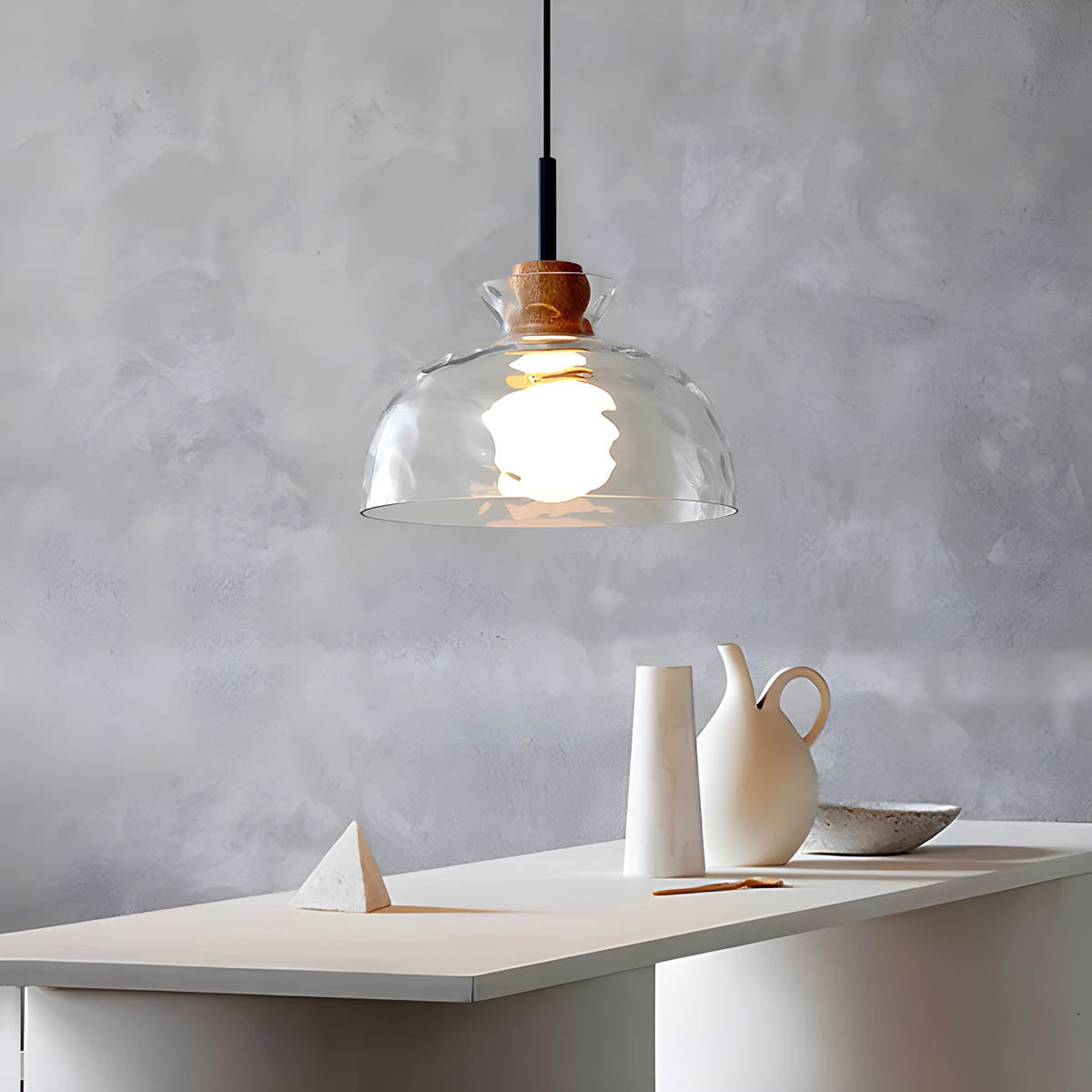 Elegante Glas Deckenleuchte Modern Luxusdesign - BerlinGlamour