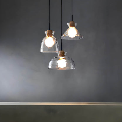 Elegante Glas Deckenleuchte Modern Luxusdesign