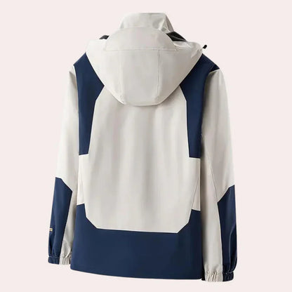 Herren Windbreaker Wasserdicht mit Kapuze