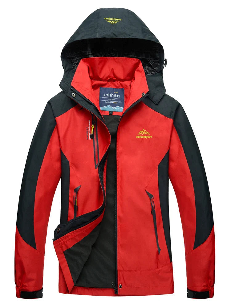 Damen Wintermantel mit Kapuze und Taschen Warm