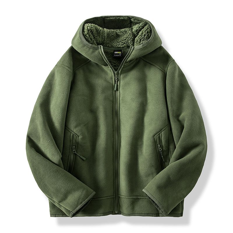 Herren Fleecejacke Warm Outdoor Isolierend