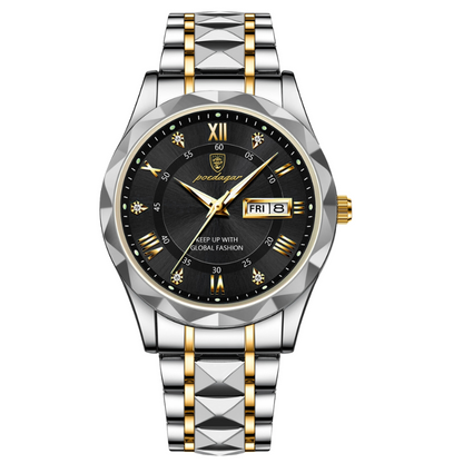 Herrenuhr Modern Edel Leder