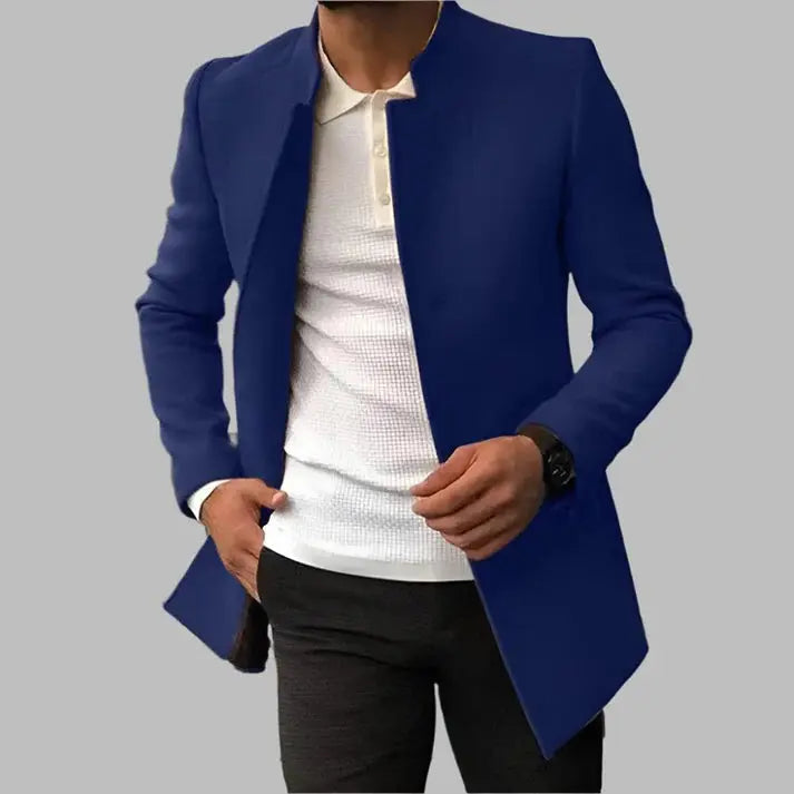 Herren Wollmantel Warm Elegant Winter
