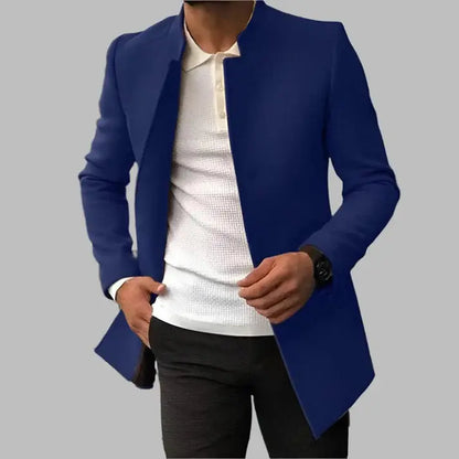 Herren Wollmantel Warm Elegant Winter