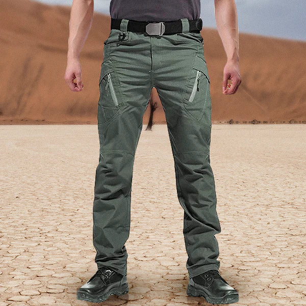 Taktische Hose | Gerade Geschnittene Hose | Outdoor | Cargohose | Herrenhose-Armeegrün-S-Chaps Herrenmode
