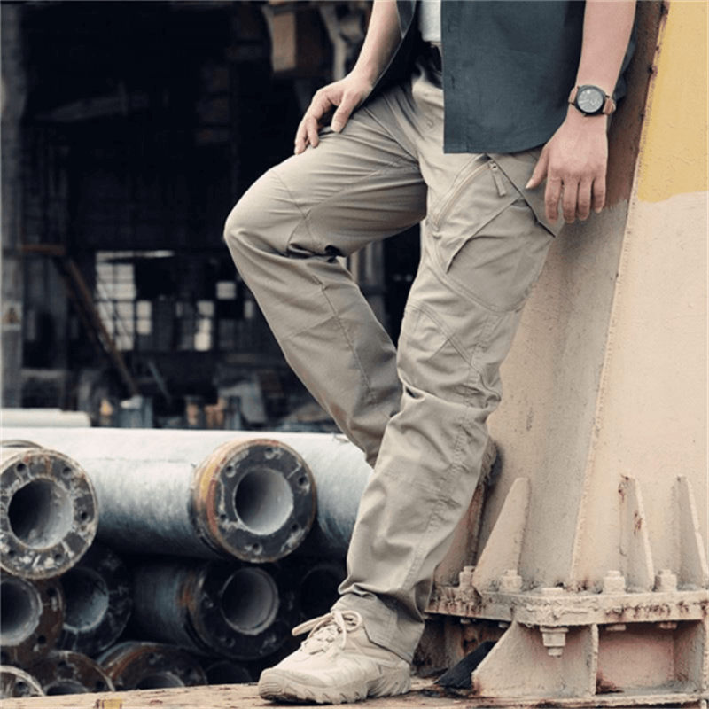Taktische Hose - Wasserdicht - Gerades Bein - Wander-Trekking-Hose - Herren Cargo-Hose-Chaps Herrenmode
