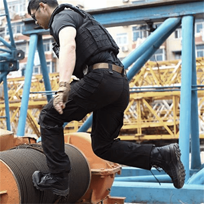 Taktische Hose - Wasserdicht - Gerades Bein - Wander-Trekking-Hose - Herren Cargo-Hose-Chaps Herrenmode