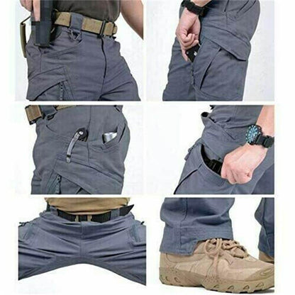 Taktische Hose - Wasserdicht - Gerades Bein - Wander-Trekking-Hose - Herren Cargo-Hose-Chaps Herrenmode