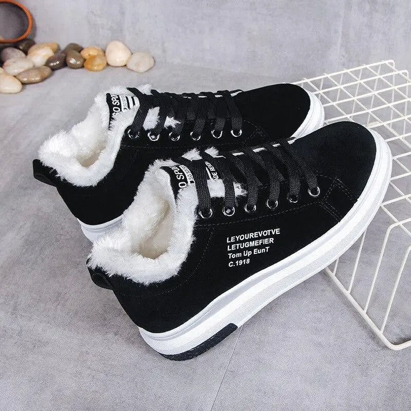 Jovie | Lässige Winterschuhe mit Plüschbesatz Zendoo.de