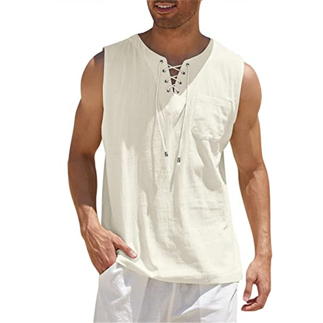 Sommer Tanktop Ärmellos Locker für Männer - BerlinGlamour